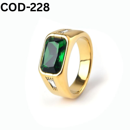 Vip অরজিনাল পান্না পাথর হাতের আংটি[COD-316]